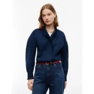 Tommy-Hilfiger_naisten-tummansininen-pitkahihainen-paitispusero