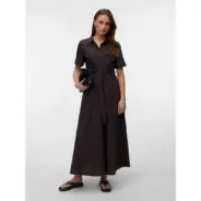 VERO-MODA_suklaanruksea-paitismekko