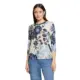 BETTY-BARCLAY-naisten-kuviollinen-sini-beige-trikoopaita-34-hihalla