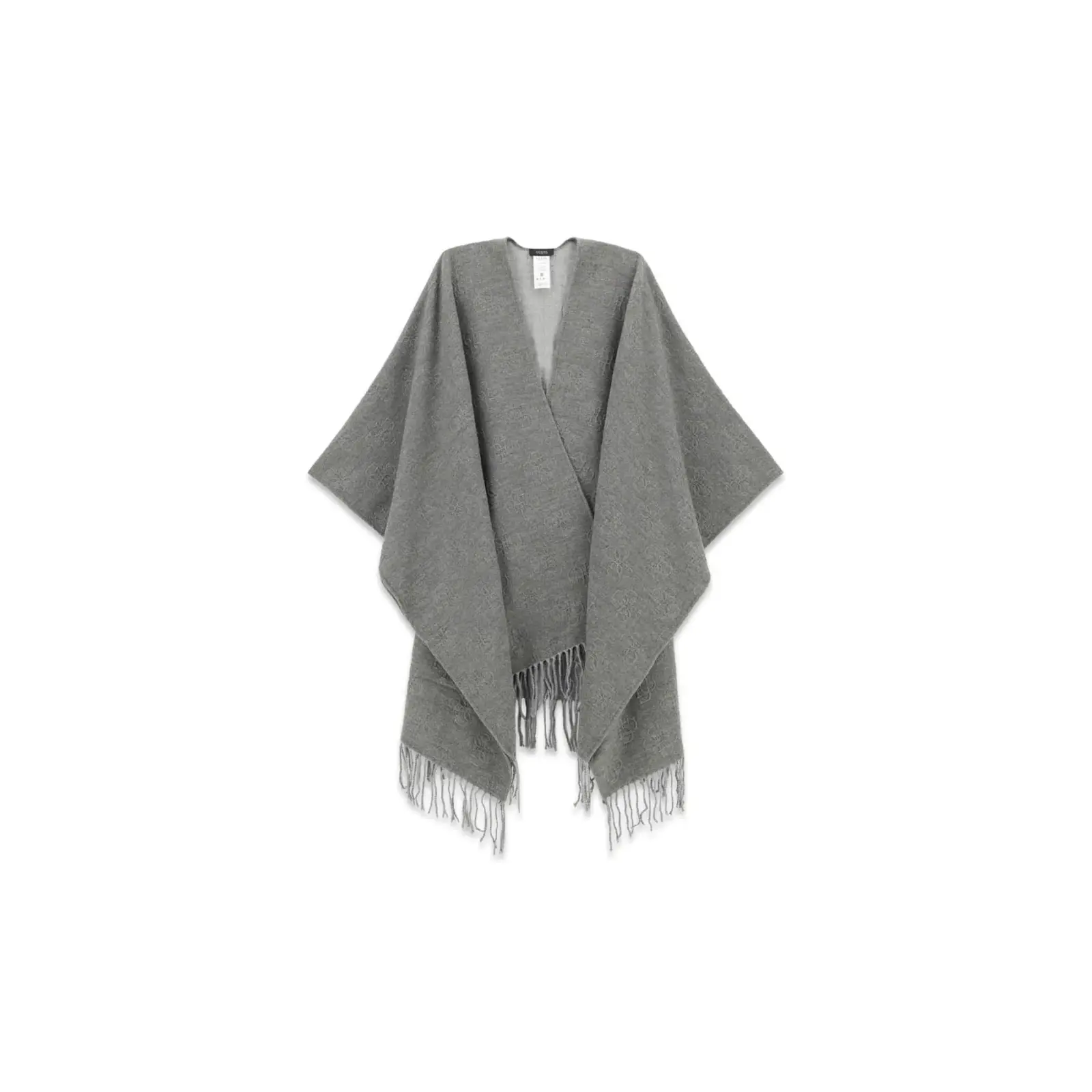 Guess-harmaa-neuleponchoviitta