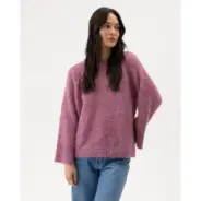 Holebrook_Tindra-pinkin-savyinen-alpakkamohair-neule naisille