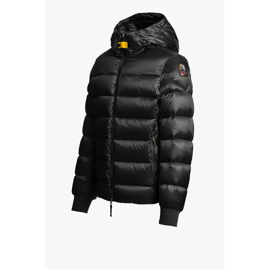 Parajumpers-miesten-muhkea-kiiltavapitainen-musta-untuvatakki