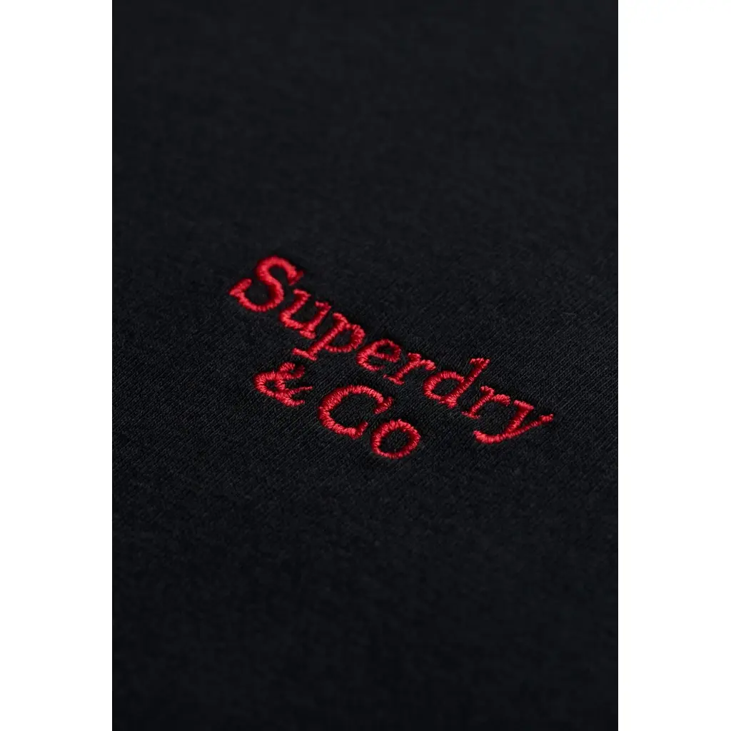 Superdry-miesten-yksivarinen-puuvillainen-t-paita-punaisella-superdry-logolla