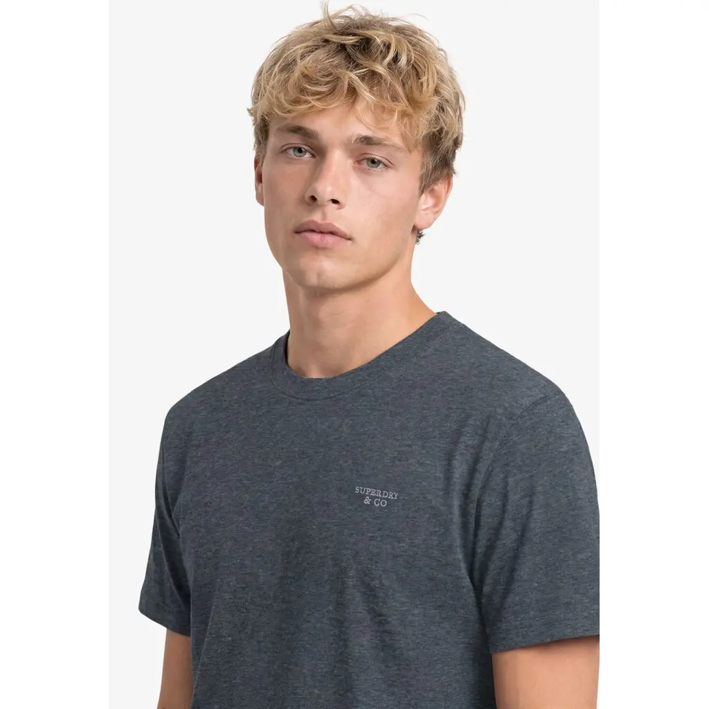 Superdry-miesten-yksivarinen-sini-harmaa-meleerattu-t-aita-logomerkilla