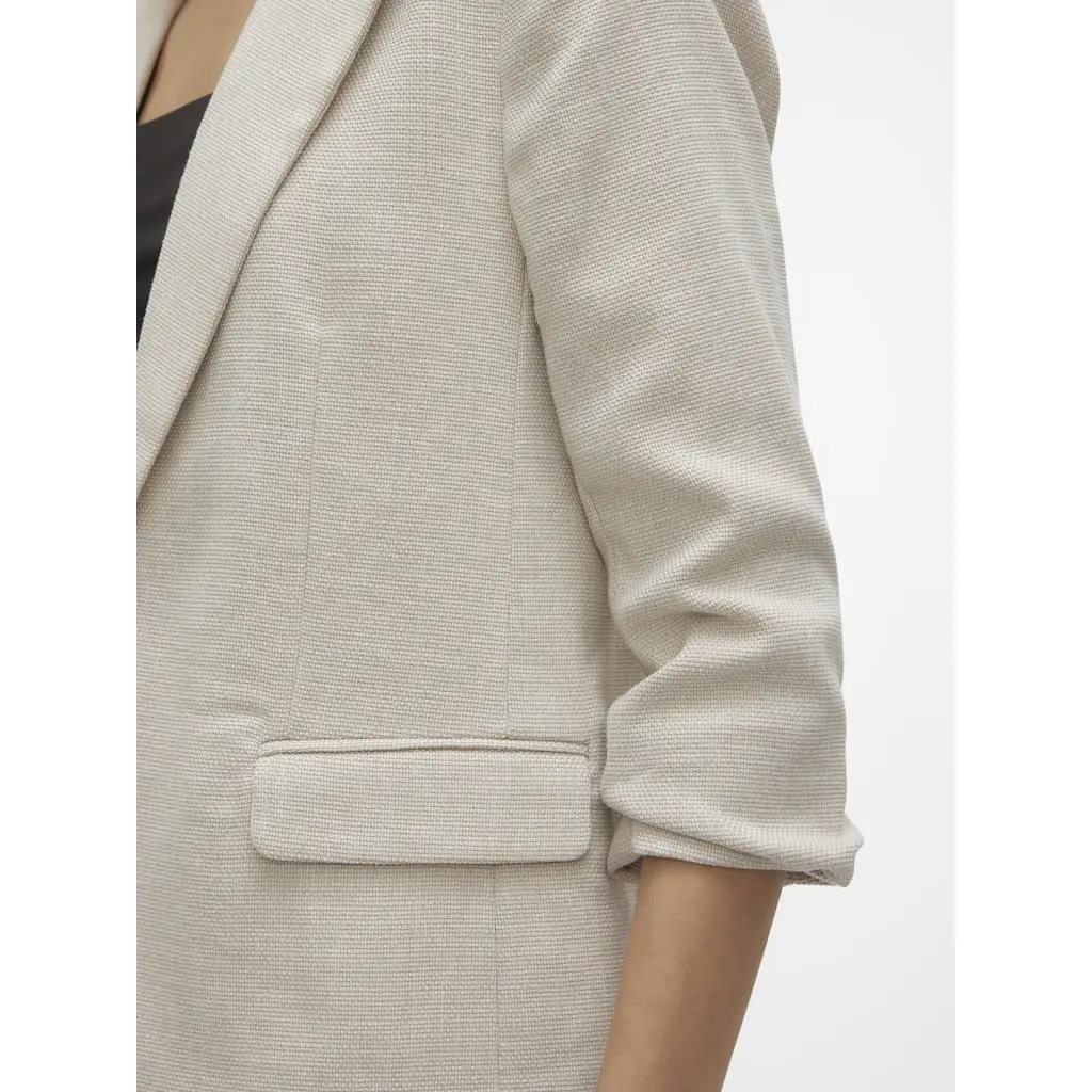 VERO-MODA-naisten-beige-rento-oversize-blazeri-vajaamittaisilla-hihoilla