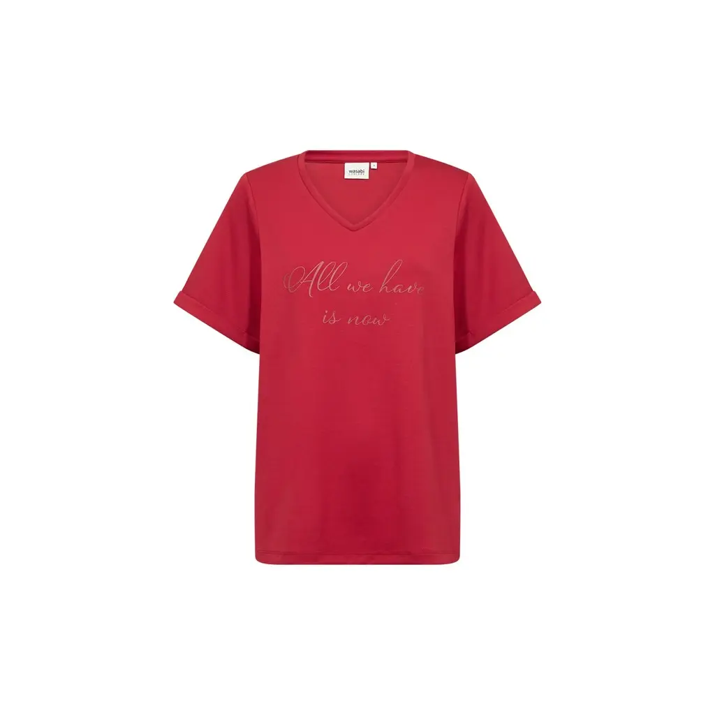 wasabiconcept-naisten-punainen-pluskoon-rento-ja-pehme-t-paita-tekstiprintilla_