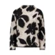 BETTY-BARCLAY-naisten-kukallinen-ruskea-beige-neule-strassein