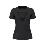 Guess-musta-naisten-t-paita-kolmio-logolla-ja-guess-tekstilla