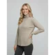 Hegler-naisten-beige-pooloneulepusero-sivunapeilla-Genua