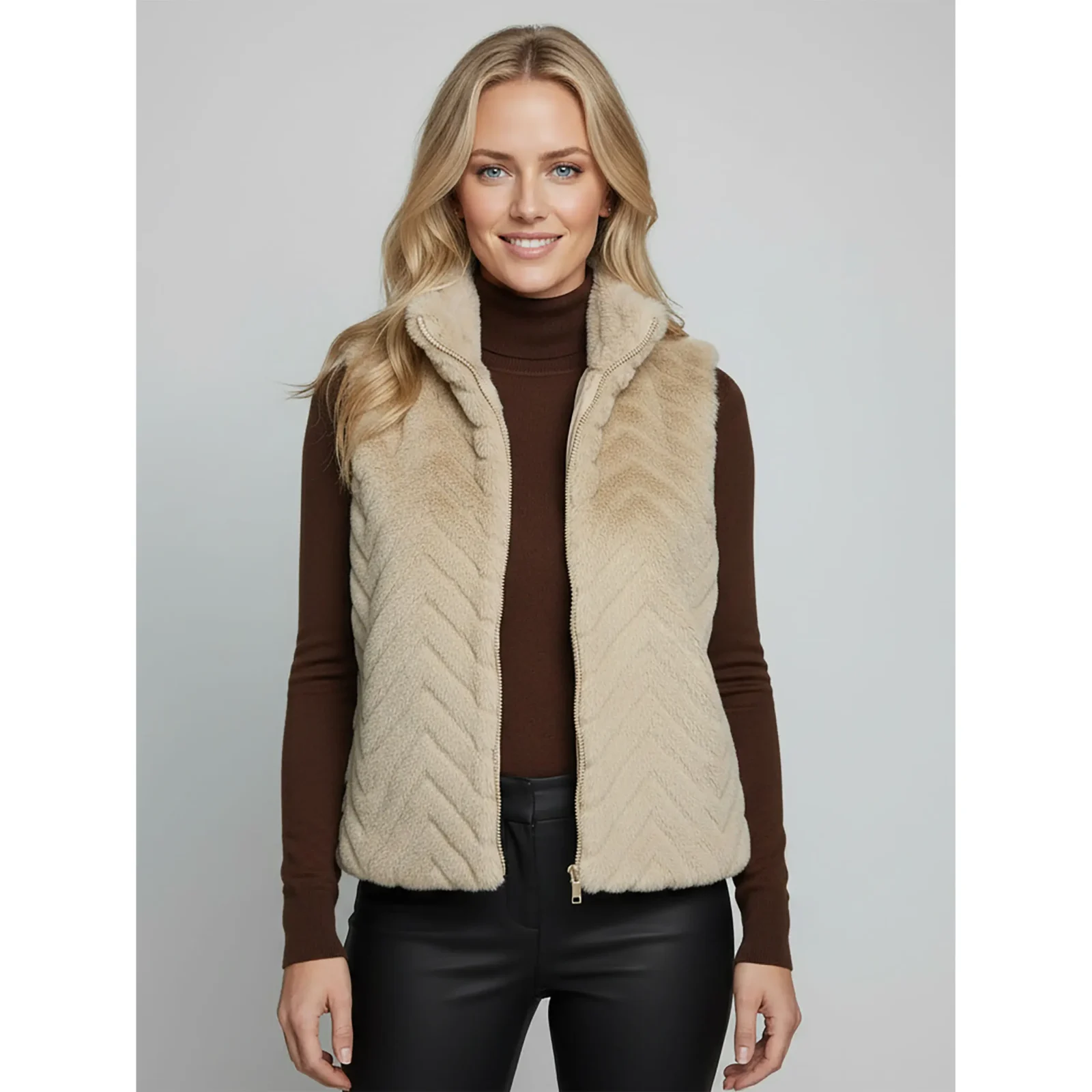 Hegler-vetoketjullinen-naisten-teddyliivi-Tilla-C