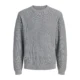 JACKJONES-miesten-harmaa-puuvillaneule