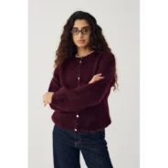 NOELLA-naisten-mohairn-neuletakki-viininpunainen-