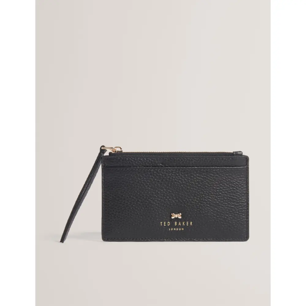 Ted-Baker-musta-nahkainen-korttilompakko-S285623