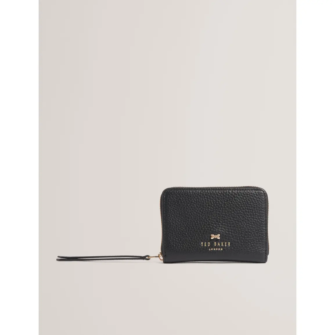 Ted-Baker-nahkainen-pieni-lompakko-rusettikoristeella