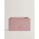 Ted-Baker-nahkainen-vaaleanpunainen-korttilompakko