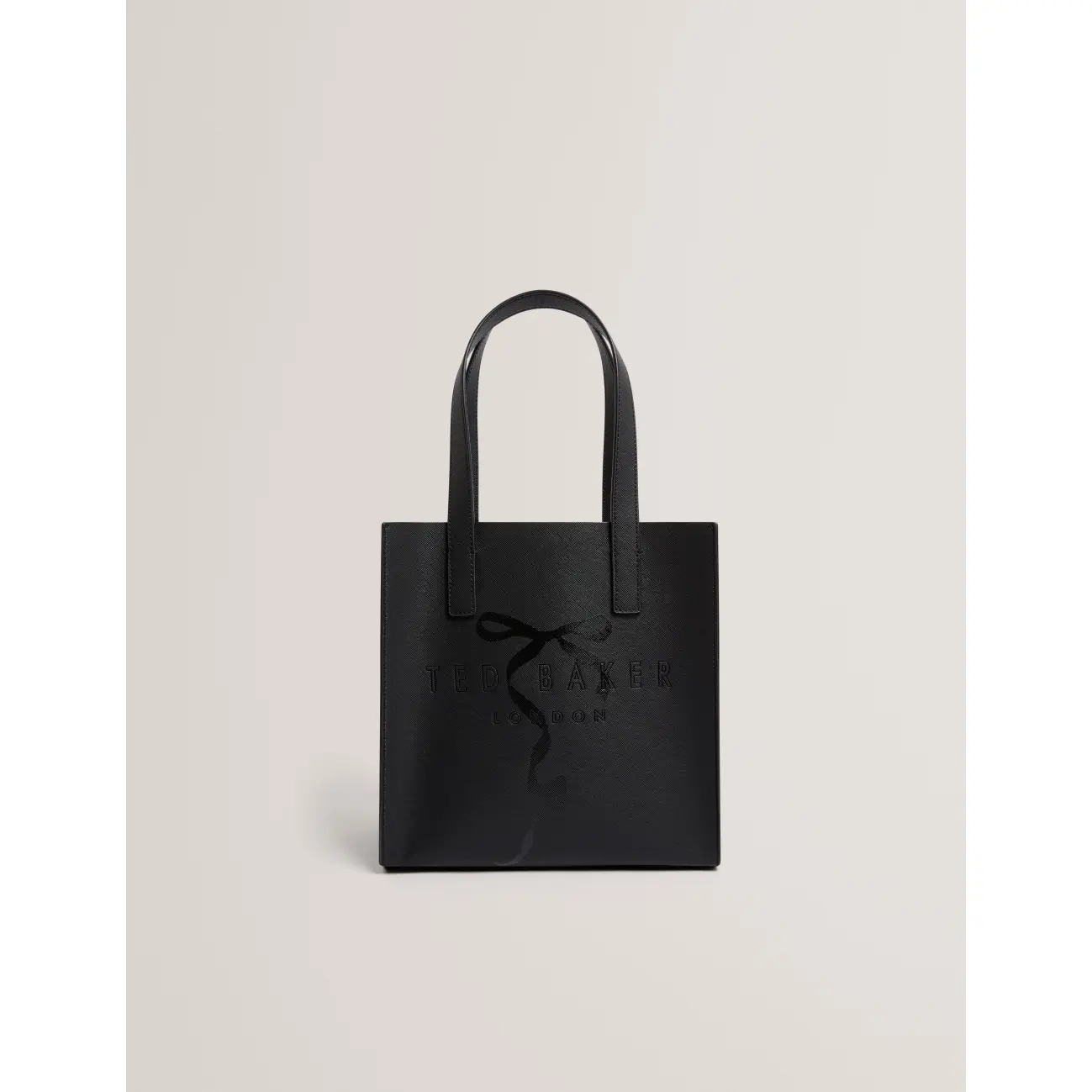 Ted-Baker-naisten-musta-avoin-rusettilaukku-S285973