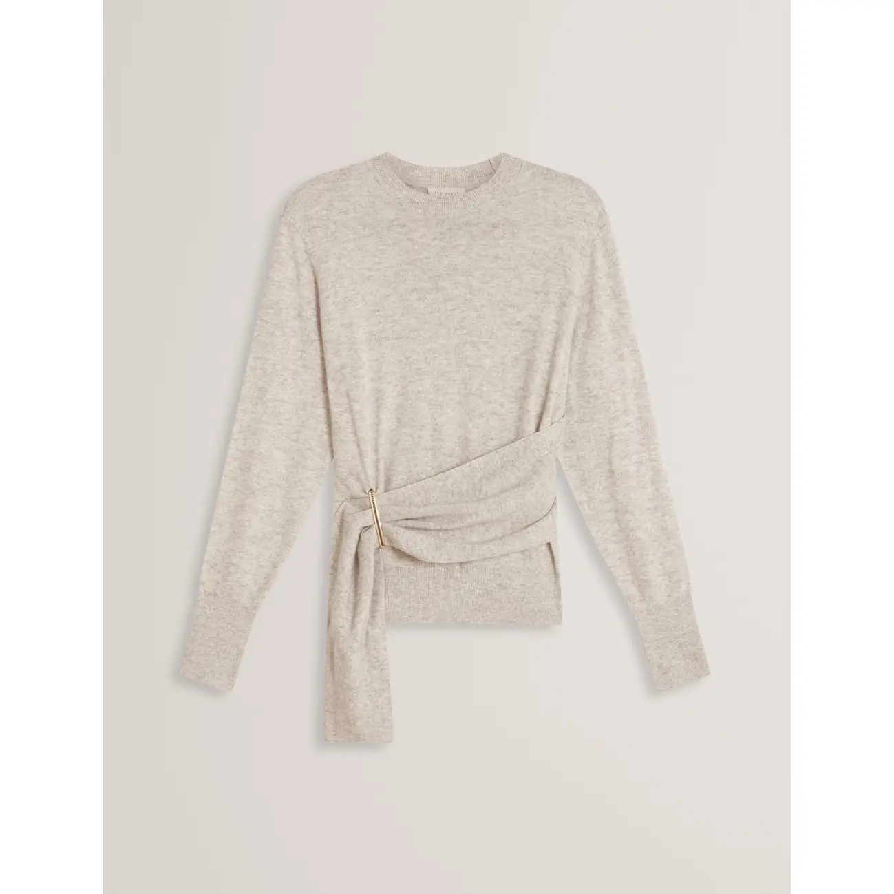 Ted-Baker-naisten-vaaleanharmaa-neulepusero-kauniilla-solkiyksityiskohdalla-S285660