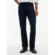 Tommy-Hilfiger-miesten-tummansiniset-tasaisen-variset-siistit-farkut