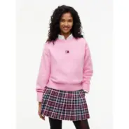 Tommy-Jeans-naisten-pinkki-neule-logomerkilla