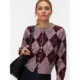 VERO-MODA-viininpunainen-ruudullinen-nappineuletakki