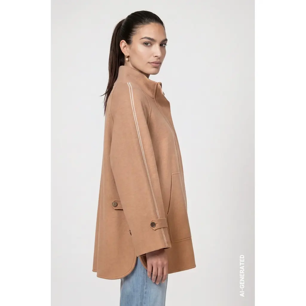 monari-tummanbeige-naisten-rento-vetojetkullinen-neuleviitta
