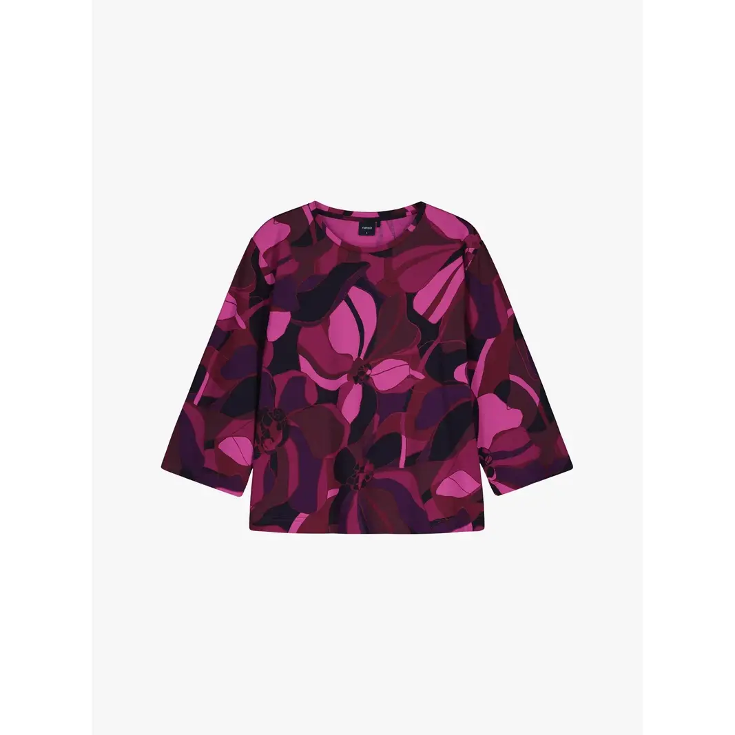 29698-Nanso-Naisten-pyjama-Amaria-8610-tummanpunainen