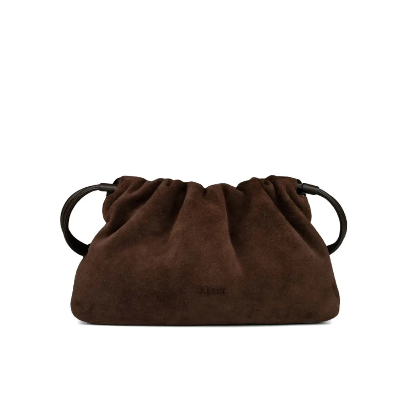 Aarni-tummanruskea-mokkapintainen-hirvennahkalaukku-linne-clutch