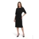 BETTY-BARCLAY-naisten-musta-joustava-jerseymekko-solmuyksityiskohdalla-ja-lyhyella-hihalla-polveen-ulottuva-mekko