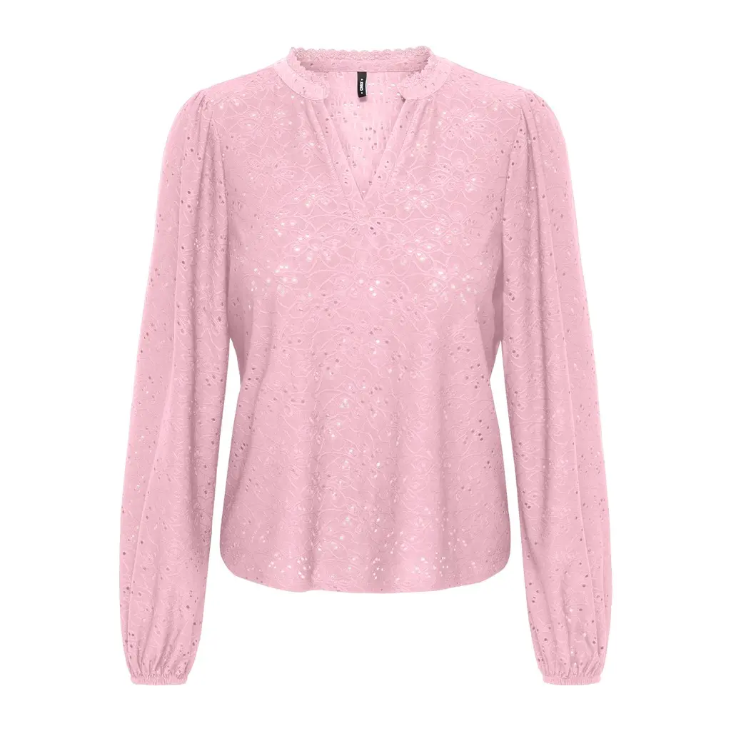 ONLY-pinkki-naisten-pitsipusero