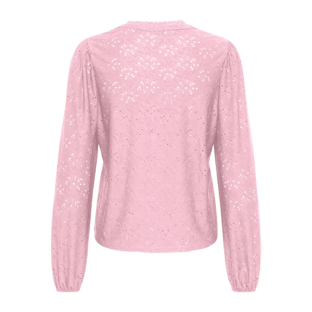 ONLY-pinkki-naisten-pitsipusero