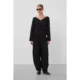 Soaked-In-Luxury-naisten-barrel-tyyliset-rennot-mustat-siistit-housut-Cebilla-pants