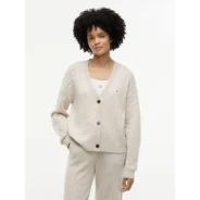 Tommy-Hilfiger-naisten-beige-lettineulottu-nappineuletakki-v-paantiella