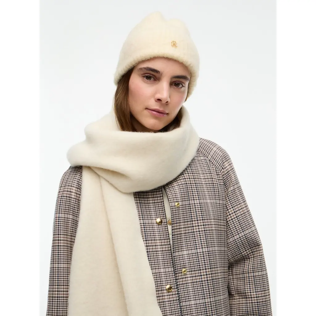 Tommy-Hilfiger-naisten-luonnonvalkoinen-porropipo