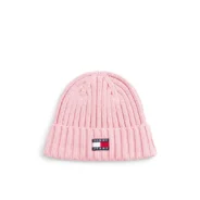 Tommy-Jeans-naisten-vaaleanpunainen-ribbineulottu-pipo